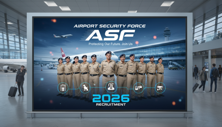 Airport Security Force Jobs (ASF) 2026