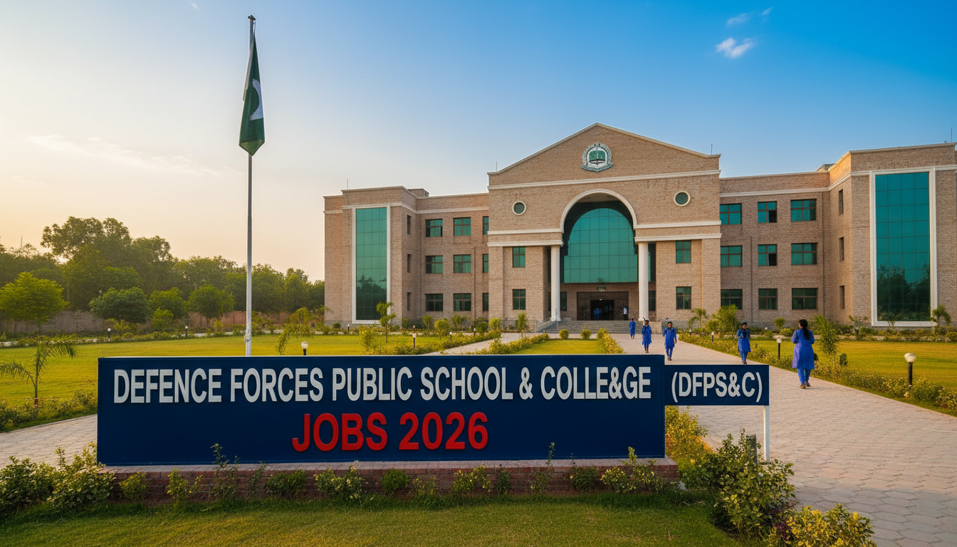 Defence Forces Public School & College (DFPS&C) Jobs 2026 - Pak Latest ...