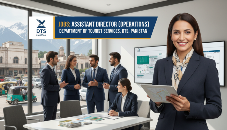 Jobs at Assistant Director (Operations) Department of Tourist Services, DTS, PAKISTAN