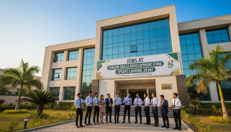 Jobs at Punjab Skills Development Fund PSDF Lahore 2026