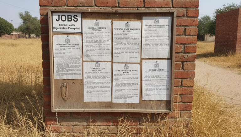 Jobs at Station Health Organization Rawalpindi 2026