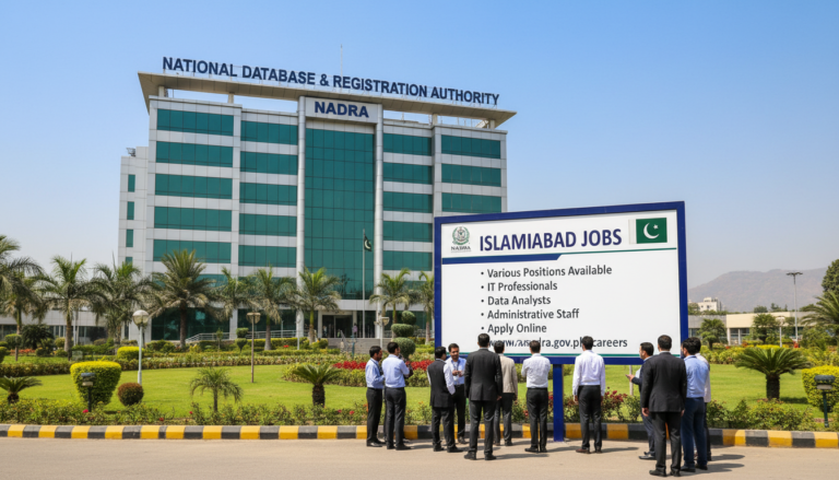 Jobs at National Datebase And Registration Authority Islamabad 2026