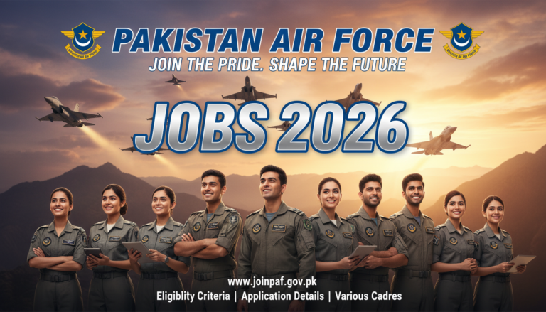 Pakistan Air Force PAF Jobs 2026