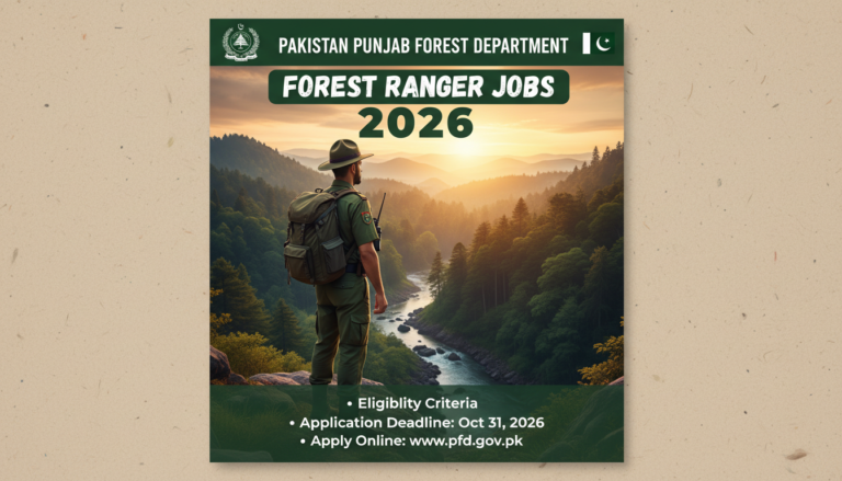 Punjab Forest Department Forest Ranger Jobs 2026 – Online Apply