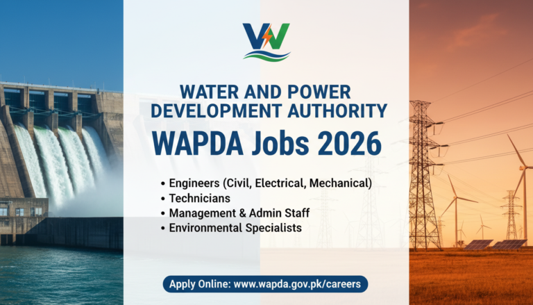 Water And Power Development Authority WAPDA Jobs 2026