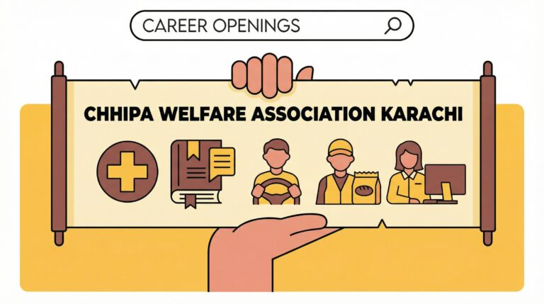 Career Openings in Chhipa Welfare Association Karachi 2026