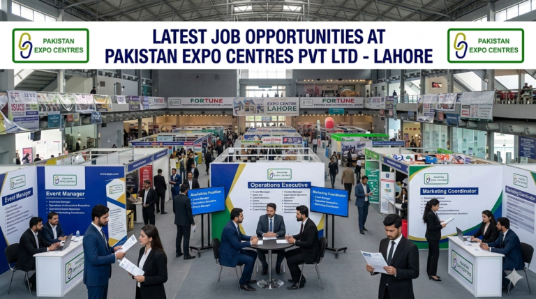 Latest Job Opportunities at Pakistan Expo Centres Pvt Ltd in Lahore