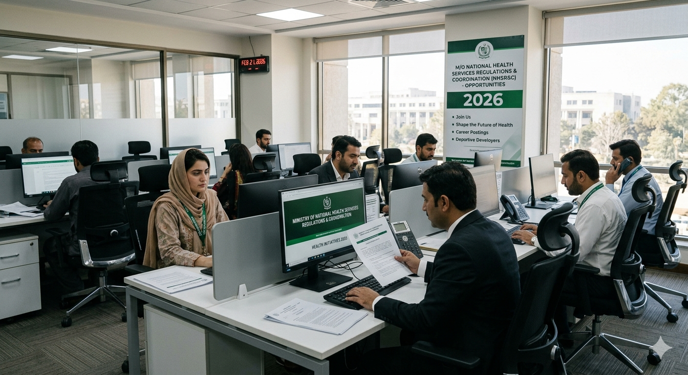 Job At M/O National Health Services Regulations & Coordination In 2026