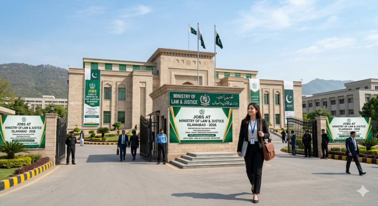 Jobs At Ministry Of Law & Justice Islamabad In 2026 For Consultant