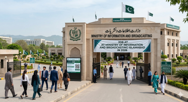 Job At Ministry Of Information And Broadcasting Islamabad In 2026