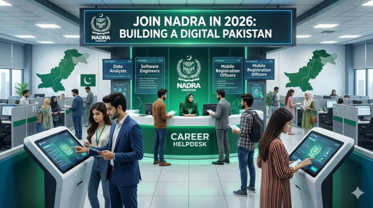 Job At National Database & Registration Authority NADRA In 2026