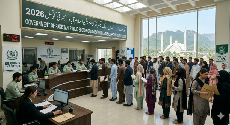 Job At Public Sector Organization Islamabad In 2026