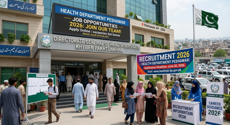 Job At Health Department Peshawar In 2026