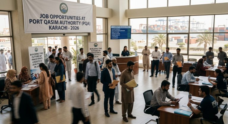 Job At Port Qasim Authority PQA Karachi In 2026