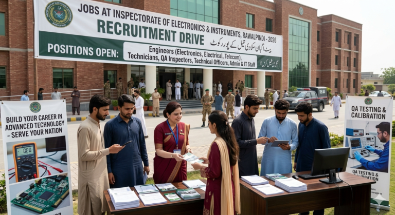 Jobs At Inspectorate Of Electronics & Instruments Rawalpindi In 2026