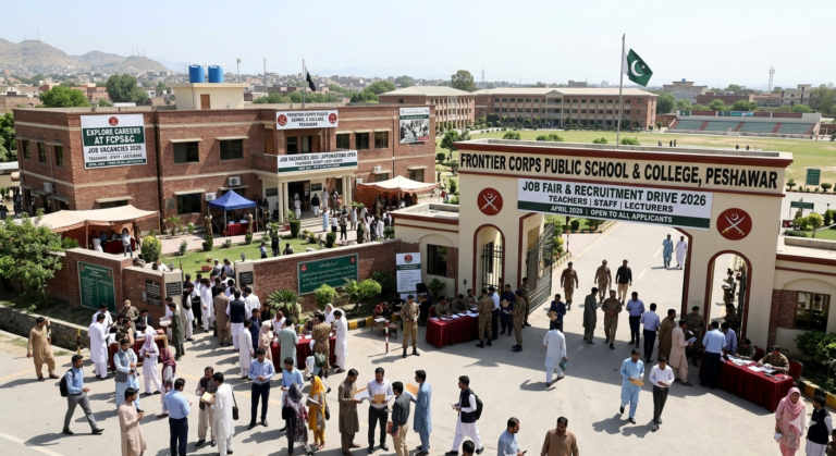 Job At Frontier Corps Public School & College Peshawar In 2026