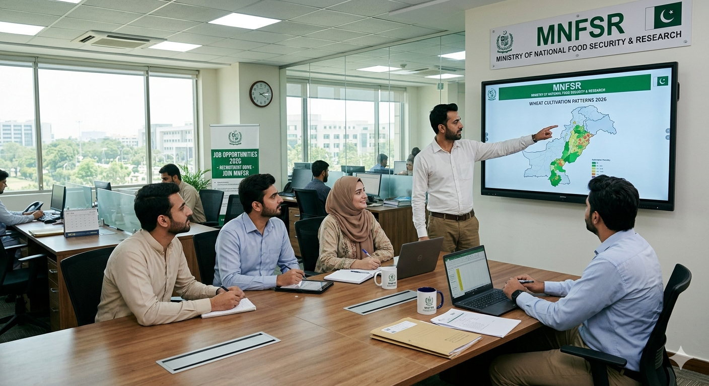 Job At Ministry Of National Food Security & Research MNFSR In 2026