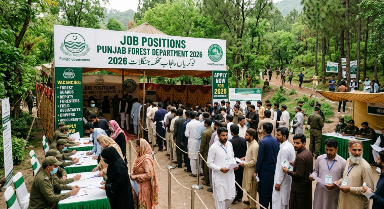 Job at Positions Punjab Forest Department In 2026
