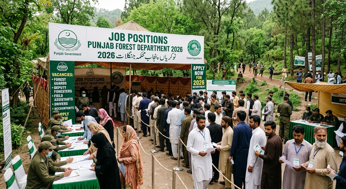 Job at Positions Punjab Forest Department In 2026