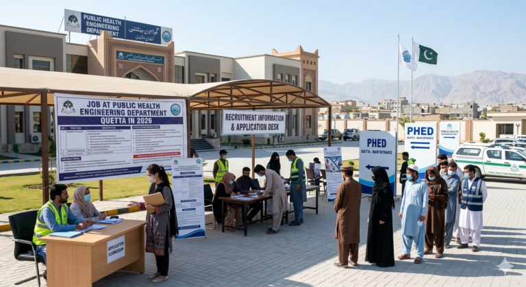 Job At Public Health Engineering Department Quetta In 2026