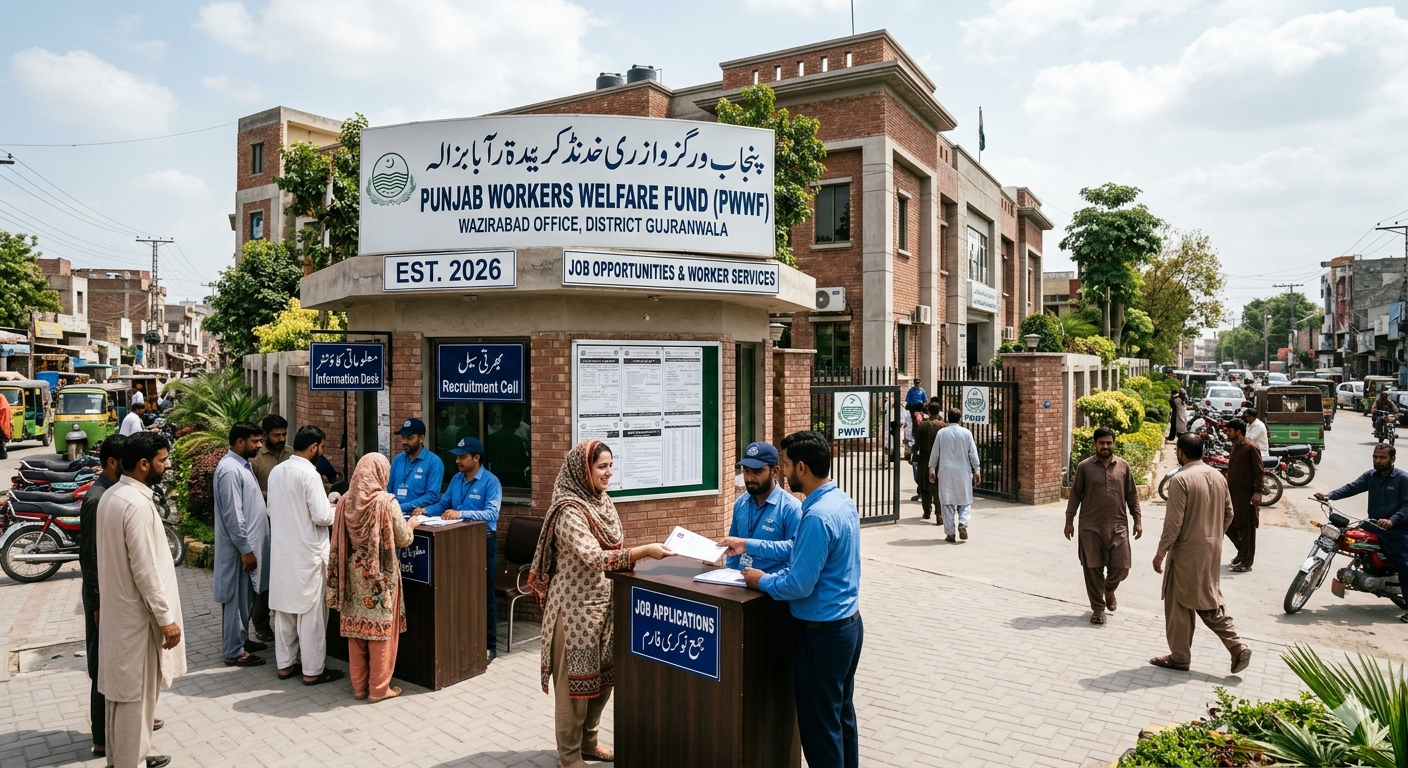 Job At Punjab Workers Welfare Fund Wazirabad In 2026