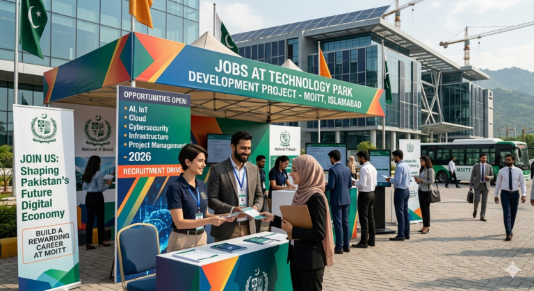 Jobs At Technology Park Development Project MOITT Islamabad In 2026