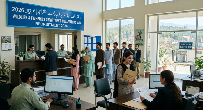 Job At Wildlife And Fisheries Department Muzaffarabad In 2026