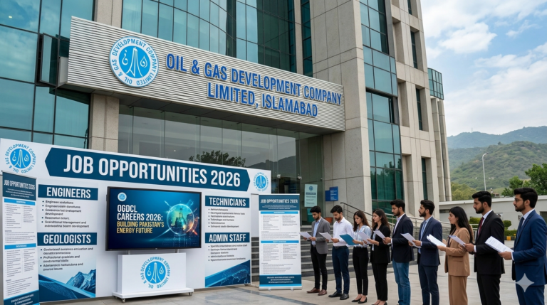 Job Oil & Gas Development Company Islamabad 2026