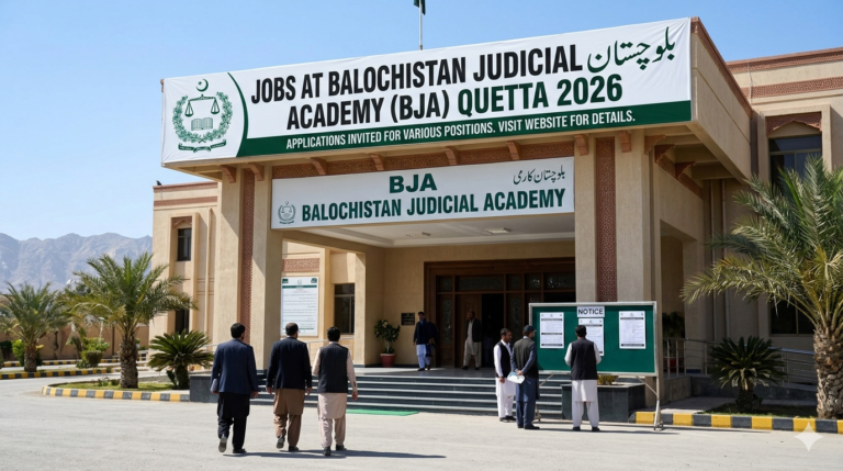 Jobs At Balochistan Judicial Academy BJA Quetta 2026