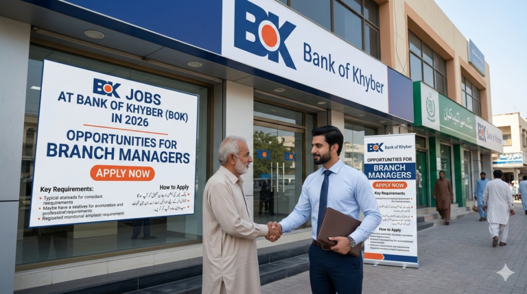 Jobs At Bank Of Khyber BOK In 2026 For Branch Managers