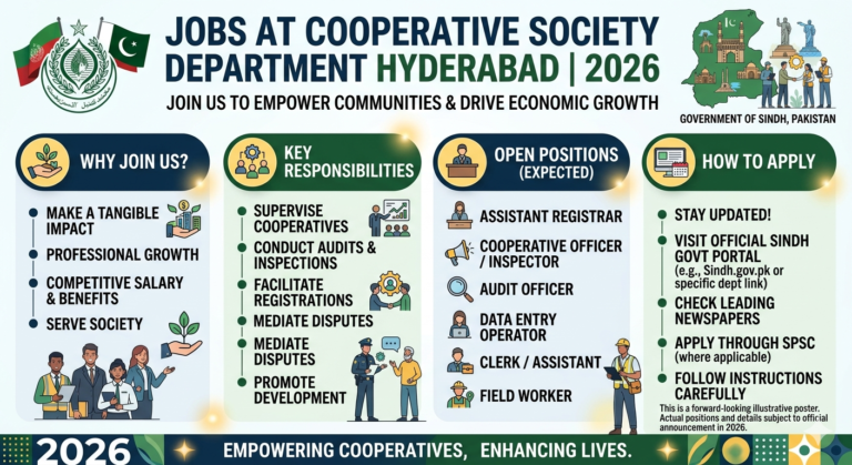 Jobs At Cooperative Society Department Hyderabad In 2026