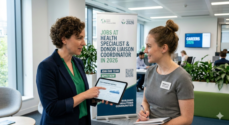 Jobs At Health Specialist & Donor Liaison Coordinator In 2026