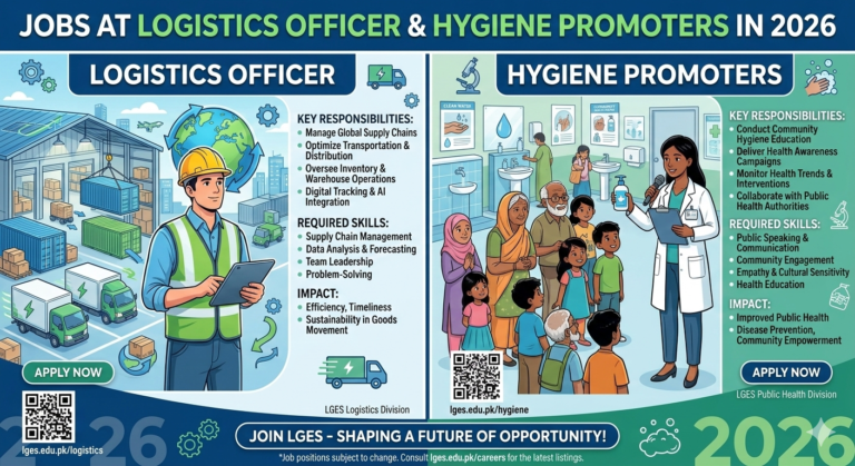 Jobs At Logistics Officer & Hygiene Promoters In 2026