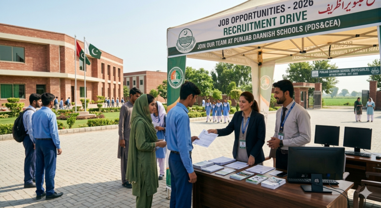 Jobs At Punjab Daanish Schools PDS&CEA Punjab In 2026
