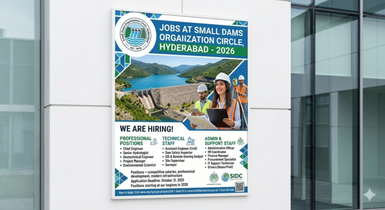 Jobs At Small Dams Organization Circle Hyderabad 2026