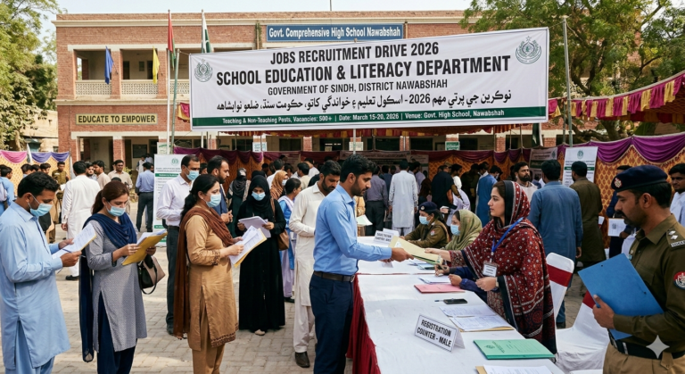 Jobs School Education & Literacy Department Nawabshah 2026