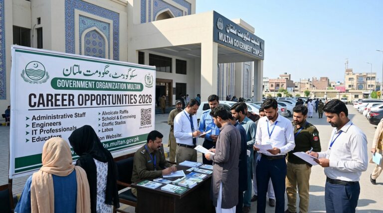 Jobs at Government Organization Multan 2026