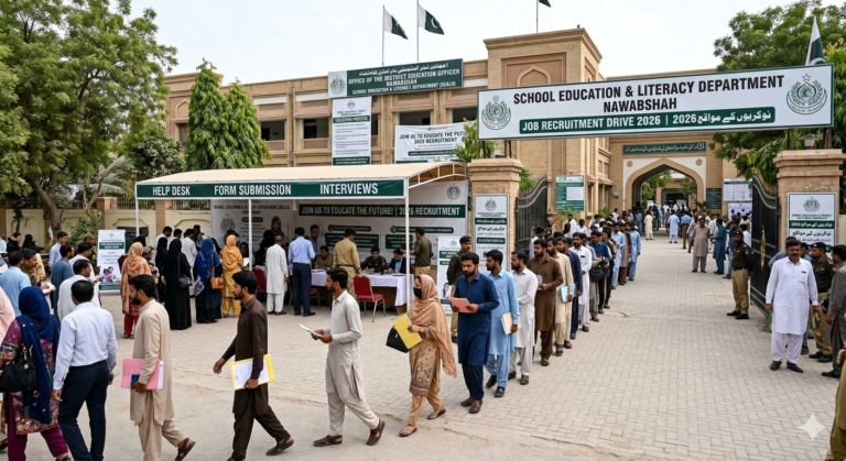 Job At School Education & Literacy Department Nawabshah In 2026