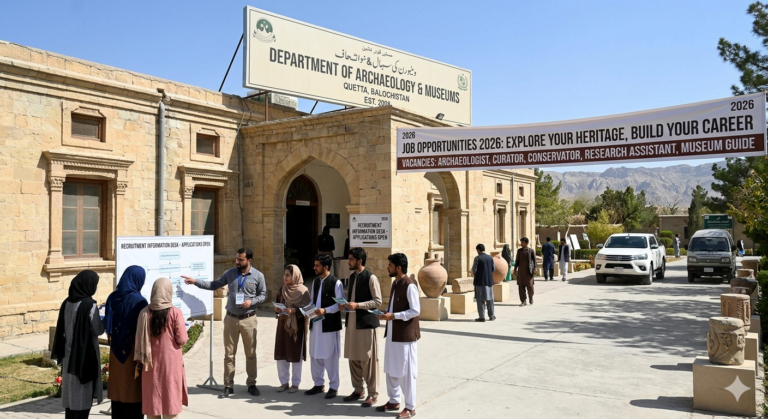 Job At Department Of Archaeology & Museums Quetta In 2026