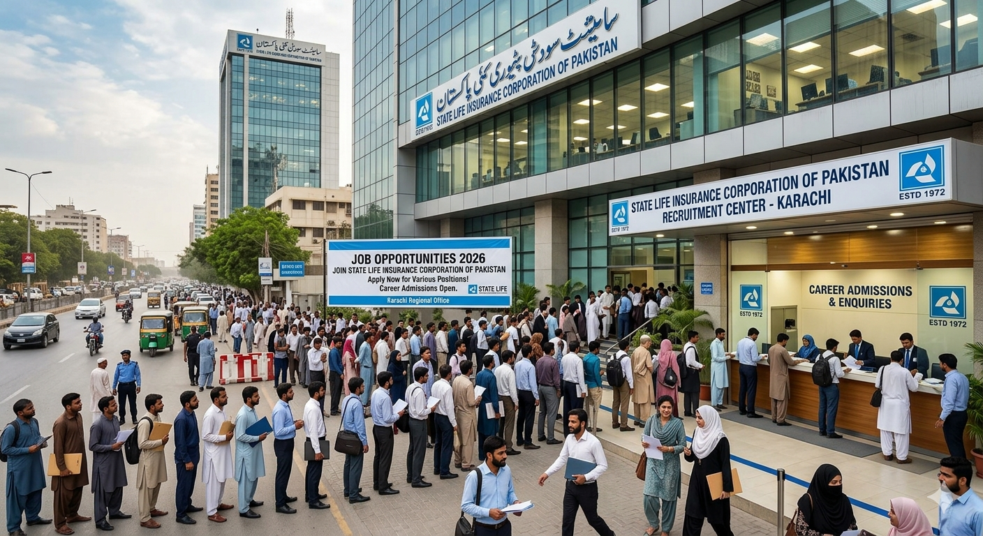 Job At State Life Insurance Corporation Of Pakistan Karachi In 2026