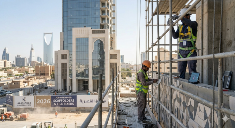 Job At Scaffolder & Tile Fixer 2026 In Saudi Arabia