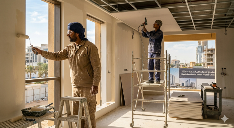 Job At Building Painter & Gypsum Board Worker 2026 In Saudi Arabia
