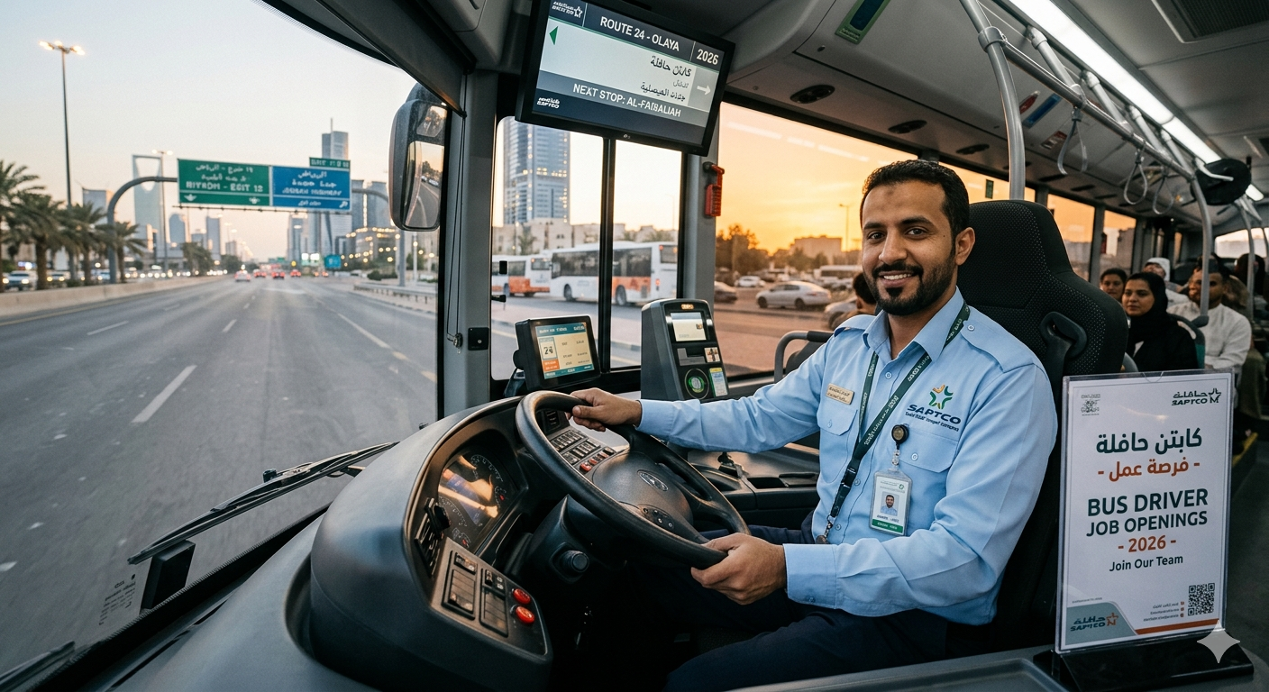 Job At Bus Driver In Saudi Arabia 2026