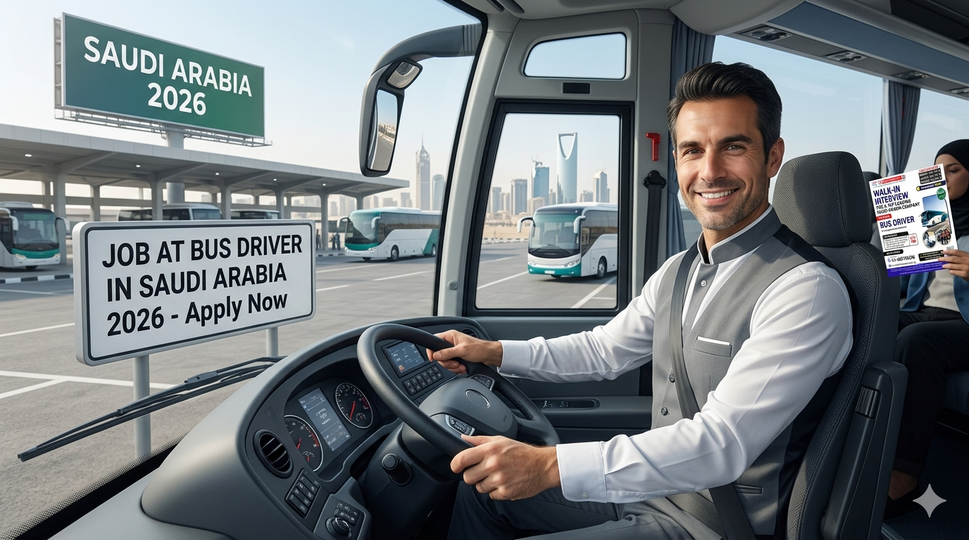 Job At Bus Driver In Saudi Arabia 2026