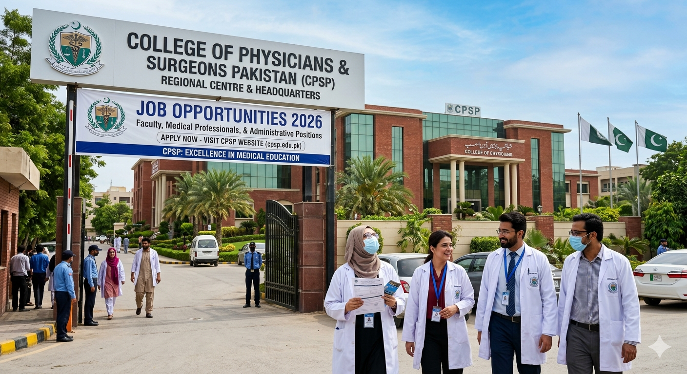 Job At College Of Physician And Surgeons Pakistan CPSP In 2026