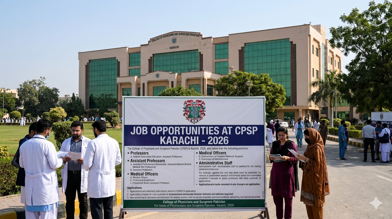 Job At College Of Physician And Surgeons Pakistan CPSP Karachi In 2026