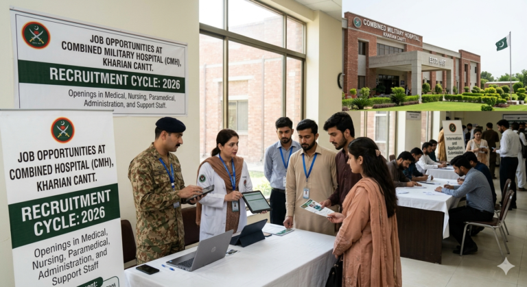 Job At Combined Military Hospital CMH Til Cantt In 2026