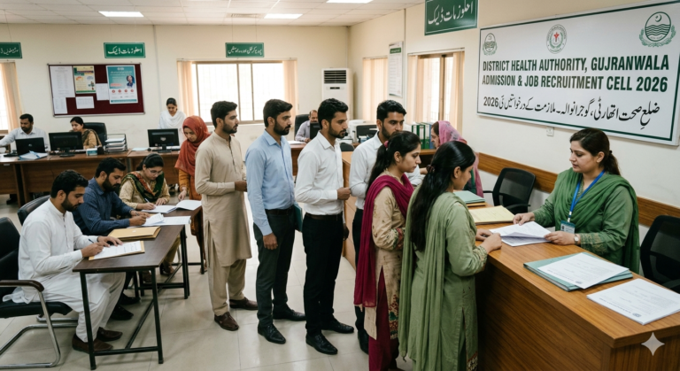 Job At District Health Authority Gujranwala In 2026