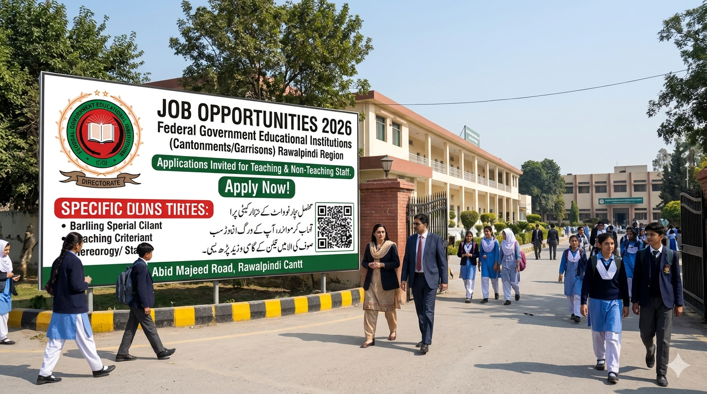 Job At Federal Government Educational Institutions Rawalpindi In 2026