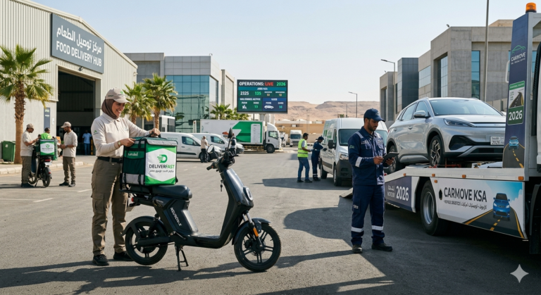 Job At Food Delivery Driver & Car Delivery Driver In 2026 Saudi Arabia